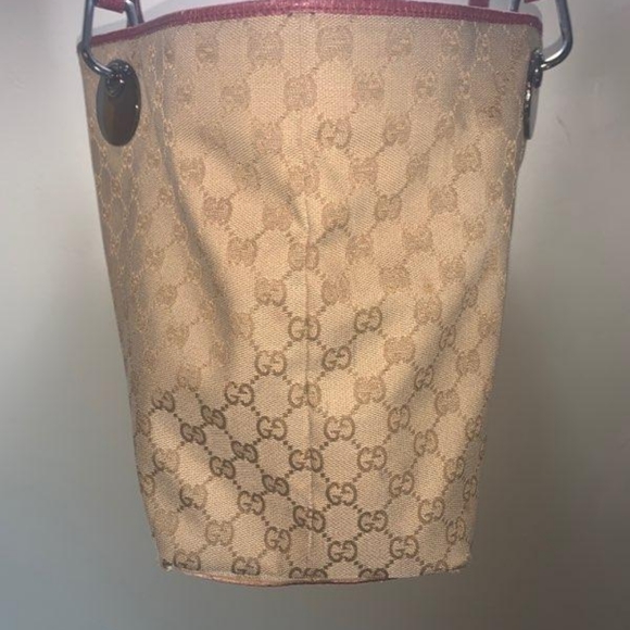 Authentic Classic Gucci tote shoulder bag - Picture 4 of 8